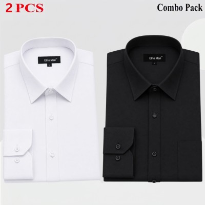 2 Pics Premium Quality Formal Shirt For Man