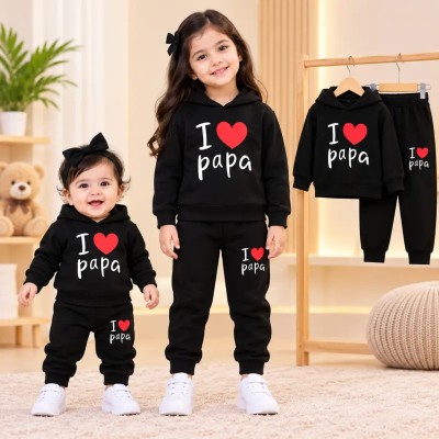 Kids' Brushed Cotton Hoodie and Pant Set,